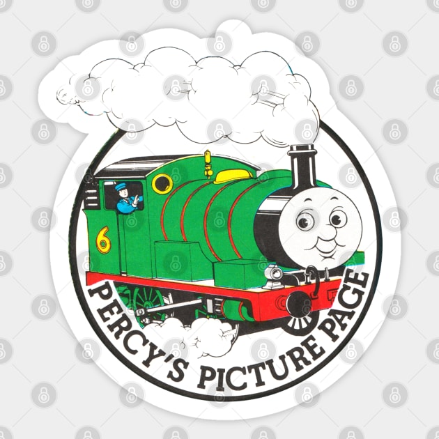 Percy's Picture Page Sticker by sleepyhenry